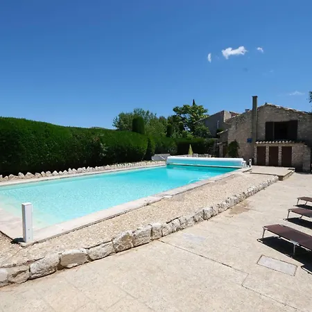 Typical Mas Provencal With Swimming Pool In A Small Hamlet Near In The Alpilles In Provence- 8 Persons Mouries